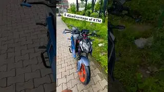 Five disadvantage ￼of KTM Duke 390 Gen 3 #shortsviral #shortsfeed #duke390 #shortsvideo #shorts