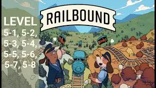 Railbound || Level 5 Complete || Connect Rails || Addictive Games