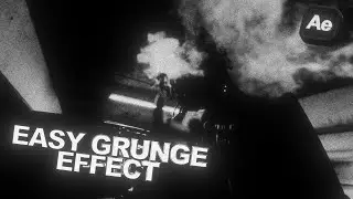 EASY GRUNGE EFFECT (AFTER EFFECTS)