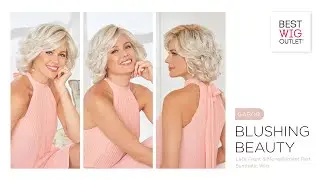 Blushing Beauty | Lace Front & Monofilament Part Synthetic Wig by Gabor (EG31060)