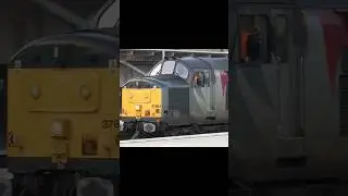 37884 Departs Derby Station #class37