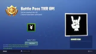 Skull trooper back bling !!!
