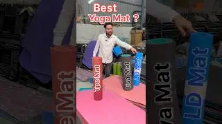 Best Yoga Mat | LD , Eva , Tpe ? #yogamat #bestyogamat #tpemat