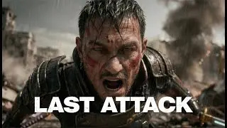 LAST ATTACK #cyberpunkfight, #fighting, #samurai, #robot, #attack, #sabrelaser, #viralshort