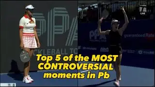 Top 5 most controversial moments in pickleball