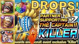 OPTC 3 TEAMS vs Killer, Partner Supporting the Captain! (One Piece Treasure Cruise)