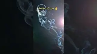 Can you Make a circle of Smoke ??? #shorts