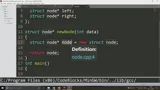 Binary Tree Code in C++