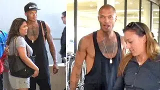 'Hot Convict' Jeremy Meeks Asked If He's 'Happily Married' After Caught Kissing Topshop Heiress