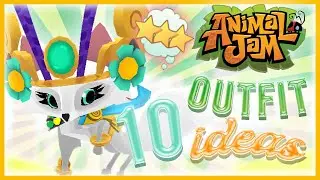 10 ANIMAL JAM OUTFIT IDEAS | (FOXES) AJPW