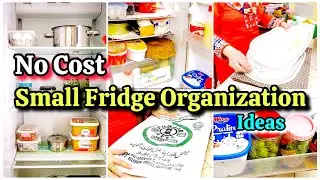 20-ZERO COST Fridge Organization Ideas | Small Fridge Organization Ideas | WomeniaATF