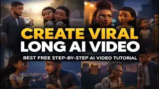How To Create Viral Long AI Videos With AI (100% FEE & UNLIMITED) Step-By-Step Tutorial