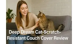 🐱 Deep Dream Cat-Scratch Resistant Couch Cover Review 🛋️