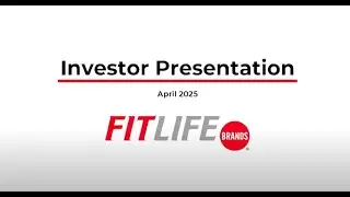 FitLife Brands, Inc. (NASDAQ: FTLF) Webcast | Planet MicroCap Showcase: VEGAS 2025
