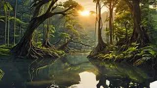 📸 Enchanted Saltwater Mountain Lake: A Hyper-Realistic Paradise