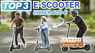 Beste E-SCOOTER UNTER 400 EURO (Testsieger 2026) | Top 3 E-Scooter unter 400 Euro Vergleich