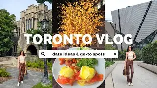 Explore TORONTO | Fun Date Ideas & Go-to Spots in Toronto Canada (My First VLOG 2022)!!!
