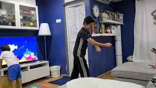 Pulling rope trick