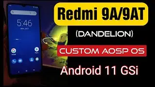 Redmi 9A/9AT (dandelion) | Custom ROM Android 11 update using CAOS GSI (AOSP OS)