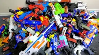 Сотни игрушечных пистолетов накапливаются дома! Оружие с разными характеристиками, пулевое оружие.