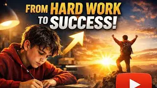 The Success Story Of The Hard Working Boy ❤️