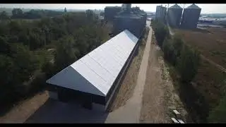 Fertighalle - Futtermittel-Lagerhalle