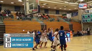 San Diego Boys Basketball Highlights: Southwest SD wins the CIF D5 championship