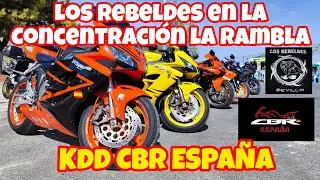 LOS REBELDES EN LA CONCENTRACIÓN LA RAMBLA Y KDD CBR ESPAÑA