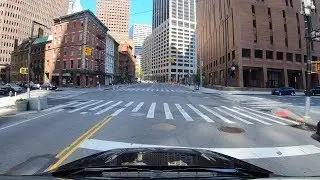 ⁴ᴷ⁶⁰ NYC State of Emergency : Driving Downtown Manhattan to Queens via FDR Drive (April 19, 2020)
