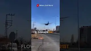 C-160 Transall Emergency Landing #transall #landing #incident #turkey