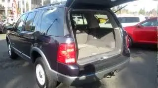 2002 Ford Explorer XLT 4WD, blue - Stock# C1302757 - Interior, rear