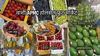 Vashi APMC Fruits Market | Navi Mumbai Vashi APMC Wholesale Fruit Make |