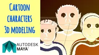 nCloth. Animation. 3d modeling. Toon shader (Autodesk Maya tutorial)
