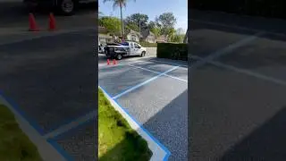 Exterior Polyaspartic Flake System Custom Driveway #surfaceit805 #epoxycoating #drivewaydesign
