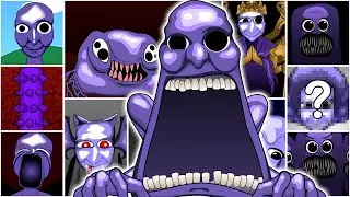 My Sprunki OC: Emoji 184 Aooni Nightmare Roblox ( Phase 1 to NEW Phase 10,  Phase 11)