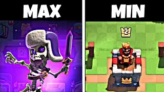 Can Max Lvl Skeletons Defeat Min Lvl King?