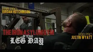 Heavy Leg Day at Iron Asylum Gym | AFS Leg Press Bodymasters Remake Review | With Justin Abbott