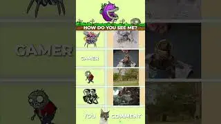 This is HOW a zombie sees Chomper... You're not ready! 😱🧠🌿 #pvz
