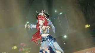 Genshin Impact Nilou Dancing [JP Dub / ENG Sub]