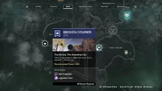 Broken Courier - Quest - The Dreaming City