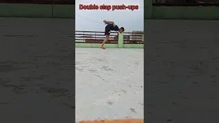 Double clap Push-ups 🔥🇮🇳#shorts #calisthenics #pushups #fitness #motivation #respect #viral