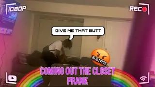 COMING OUT THE CLOSET PRANK ON MY FRIEND 🌈‼️ *GETS VERY HEATED*