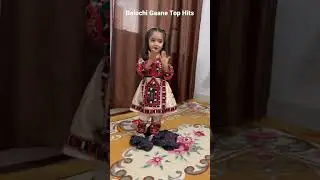 Gulo Manay De Balochi Cute little girl Dressing          #balochicutegirlshort #balochinicedress