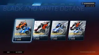 *NEW* TITANIUM WHITE & BLACK OCTANE BUNDLE IN ROCKET LEAGUE!
