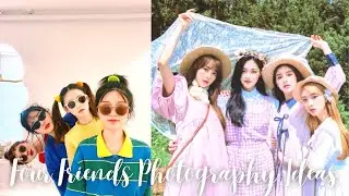 4 Friends Group Pose Ideas|| Girl Gang Poses|| Girl Gang Photography||Photography || Aesthetic.