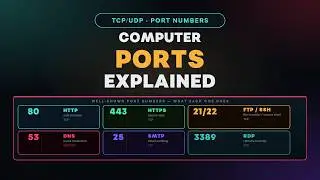 Computer Ports EXPLAINED | Port Number | Port Forwarding | Network Concepts