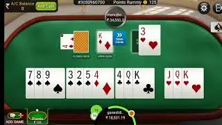 On Demand # 125 X Points Rummy PART 2 # Rummycircle.com #