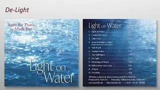 CD Light on Water - De Light - Mark Fox