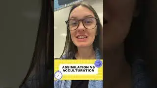 NCE Minute: Assimilation vs Acculturation #shorts #nce #diversityandinclusion