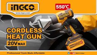 INGCO Cordless heat gun HGLI2006 HGLI20065 UHGLI20065
